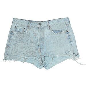 Grlfrnd 29 Women's Light Blue Denim Shorts